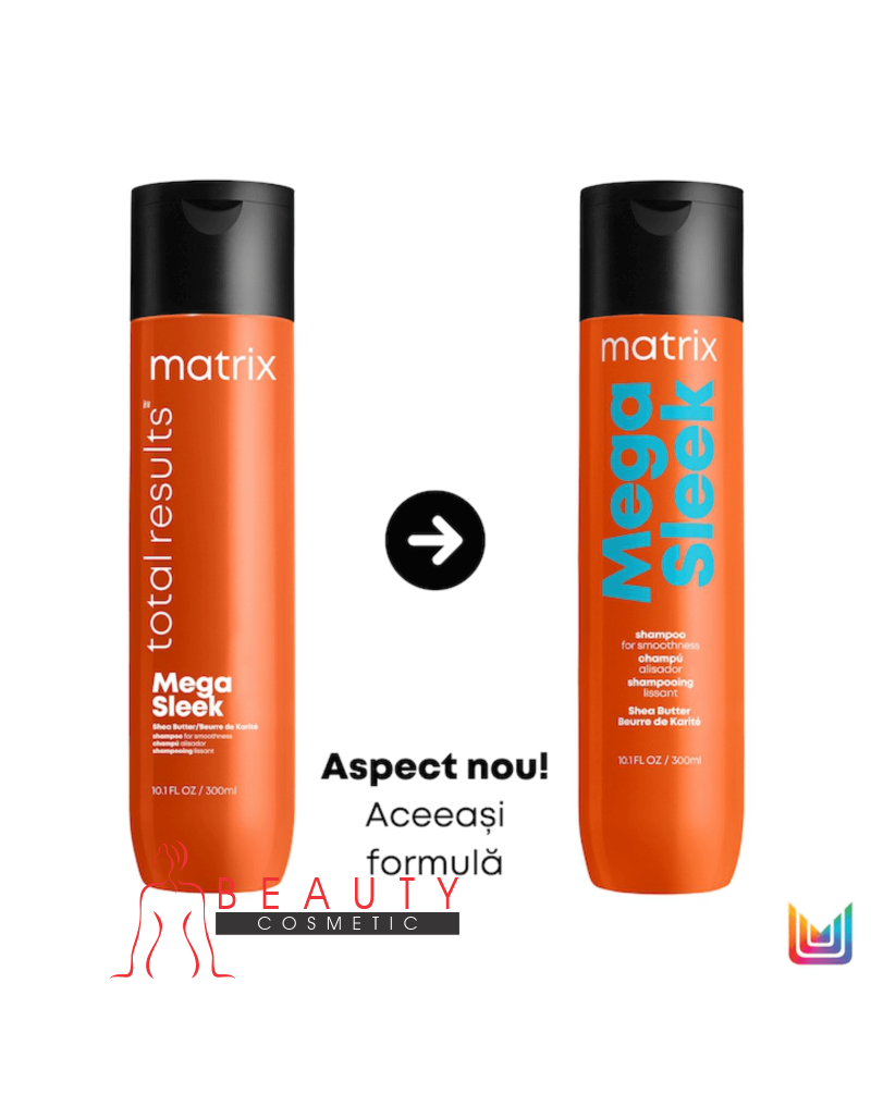 Mega Sleek Sampon Matrix Total Results  300ML