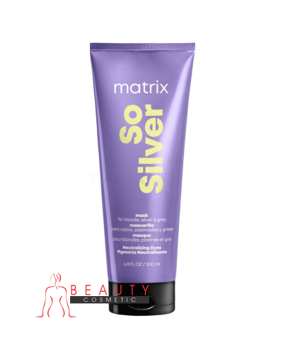 Matrix Total Results So Silver Masca Par 200ml