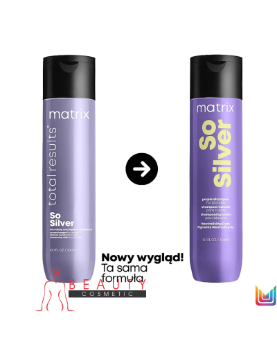 Matrix Total Results So Silver Sampon 300ml